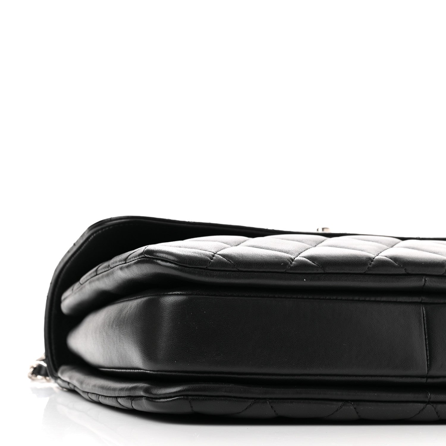 Chanel Lambskin Quilted Medium Trendy CC Flap Dual Handle Bag Black 9 of 10