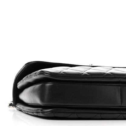 Chanel Lambskin Quilted Medium Trendy CC Flap Dual Handle Bag Black 9 of 10