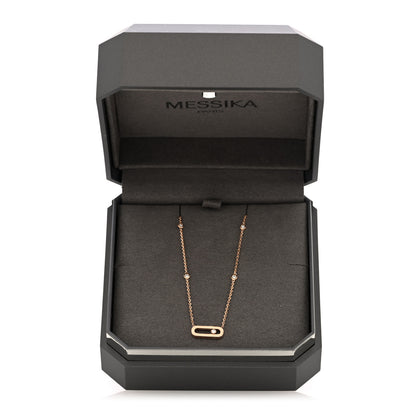 Messika 18K Yellow Gold Diamond Move Uno Necklace 5 of 5