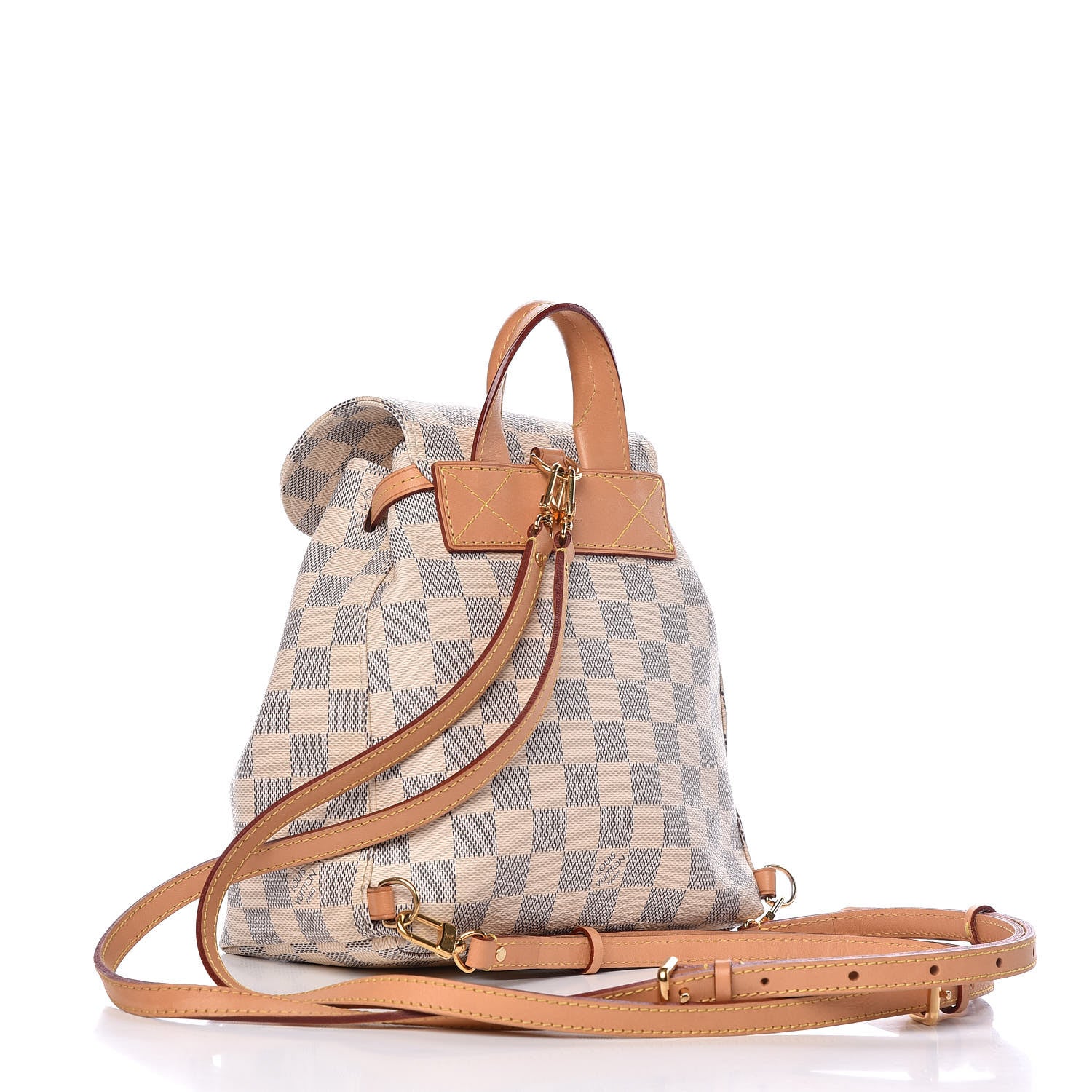Louis Vuitton Damier Azur Sperone BB Backpack 3 of 13