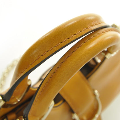 Gucci Leather Small Stirrup Top Handle Bag 5 of 8