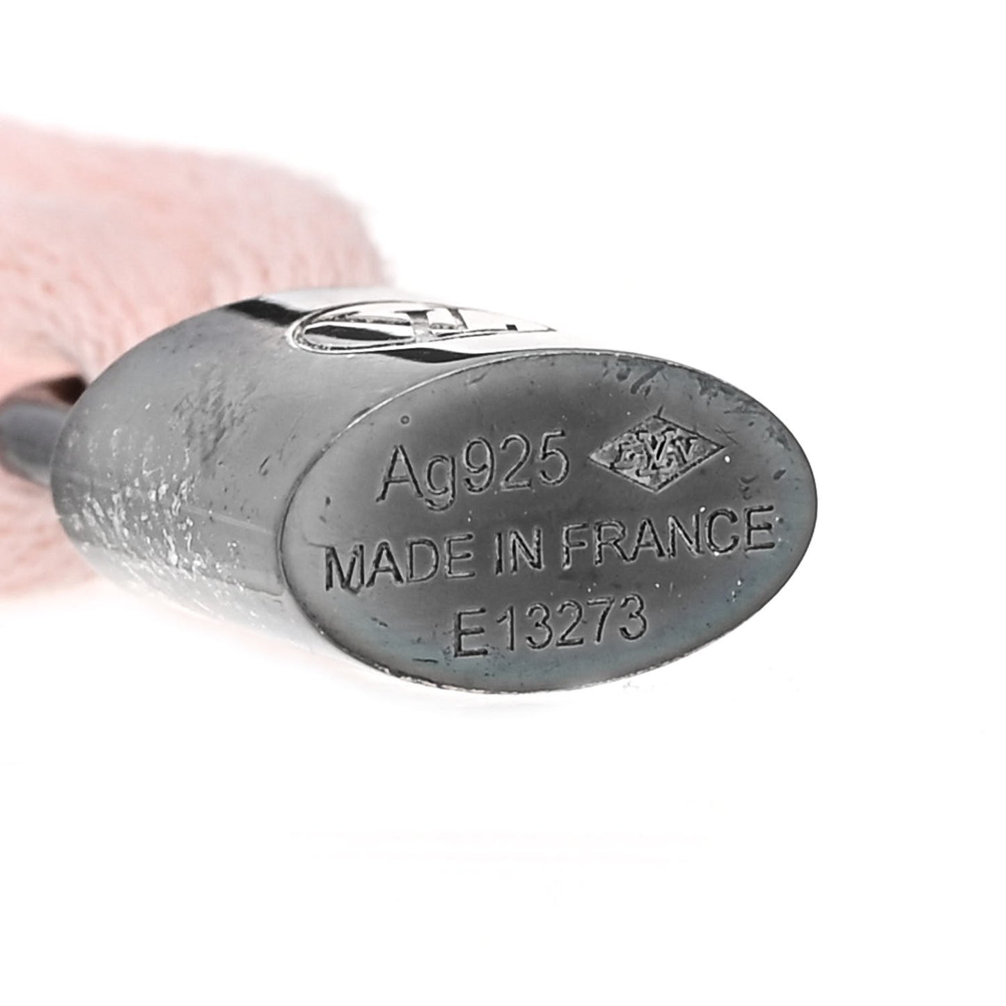 X UNICEF Sterling Silver Lockit Bracelet Light Pink