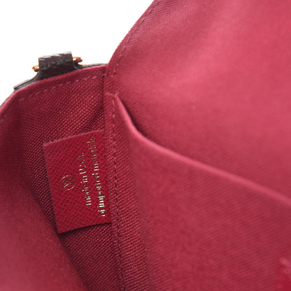 Louis Vuitton Monogram Pochette Felicie Chain Wallet Fuchsia 9 of 13