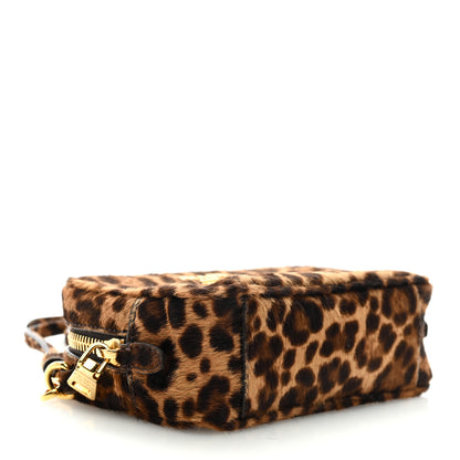 Prada Cavallino Leopard Print Camera Bag 4 of 9