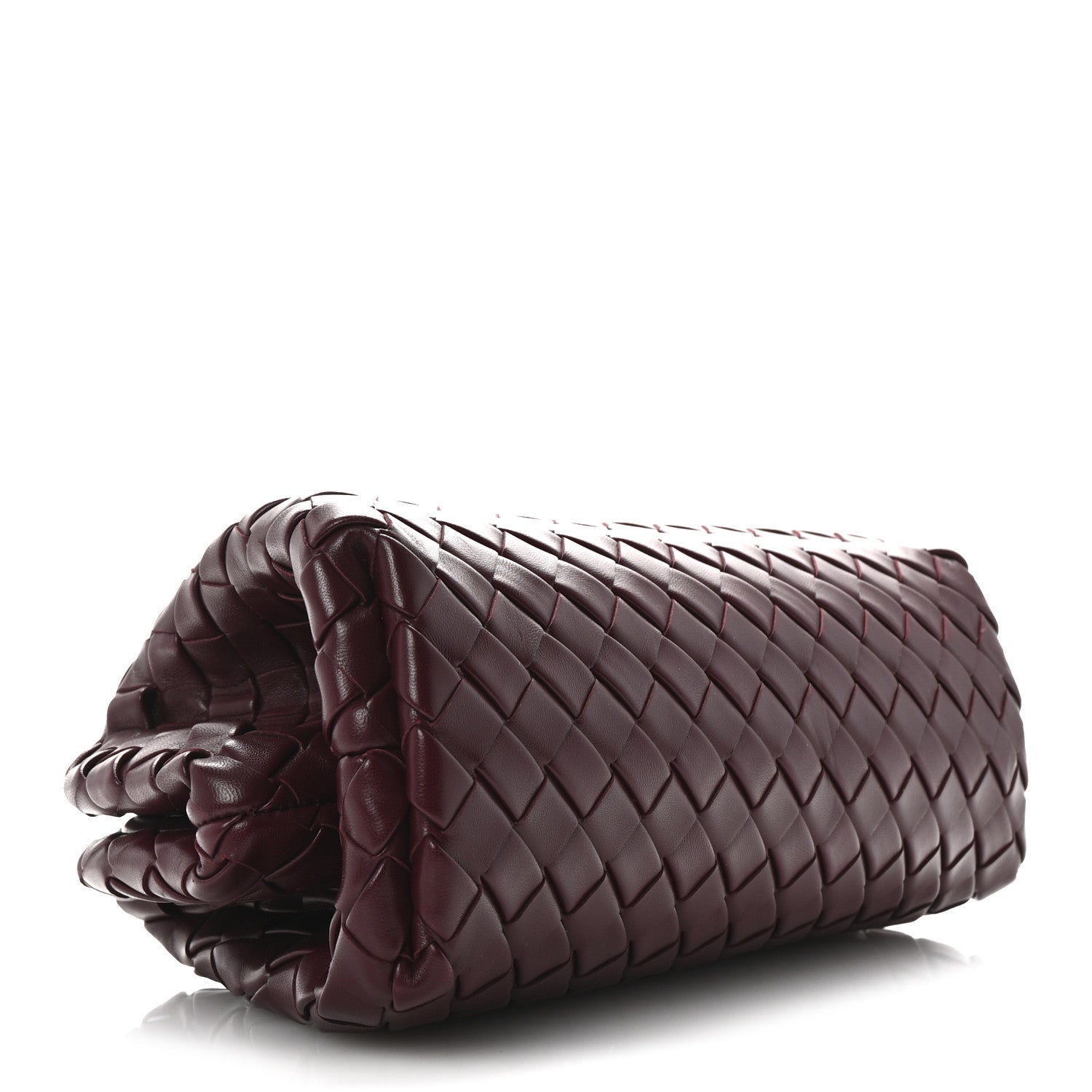 Bottega Veneta Nappa Intrecciato Teen The Lauren 1980 Clutch With Chain Barolo 4 of 11
