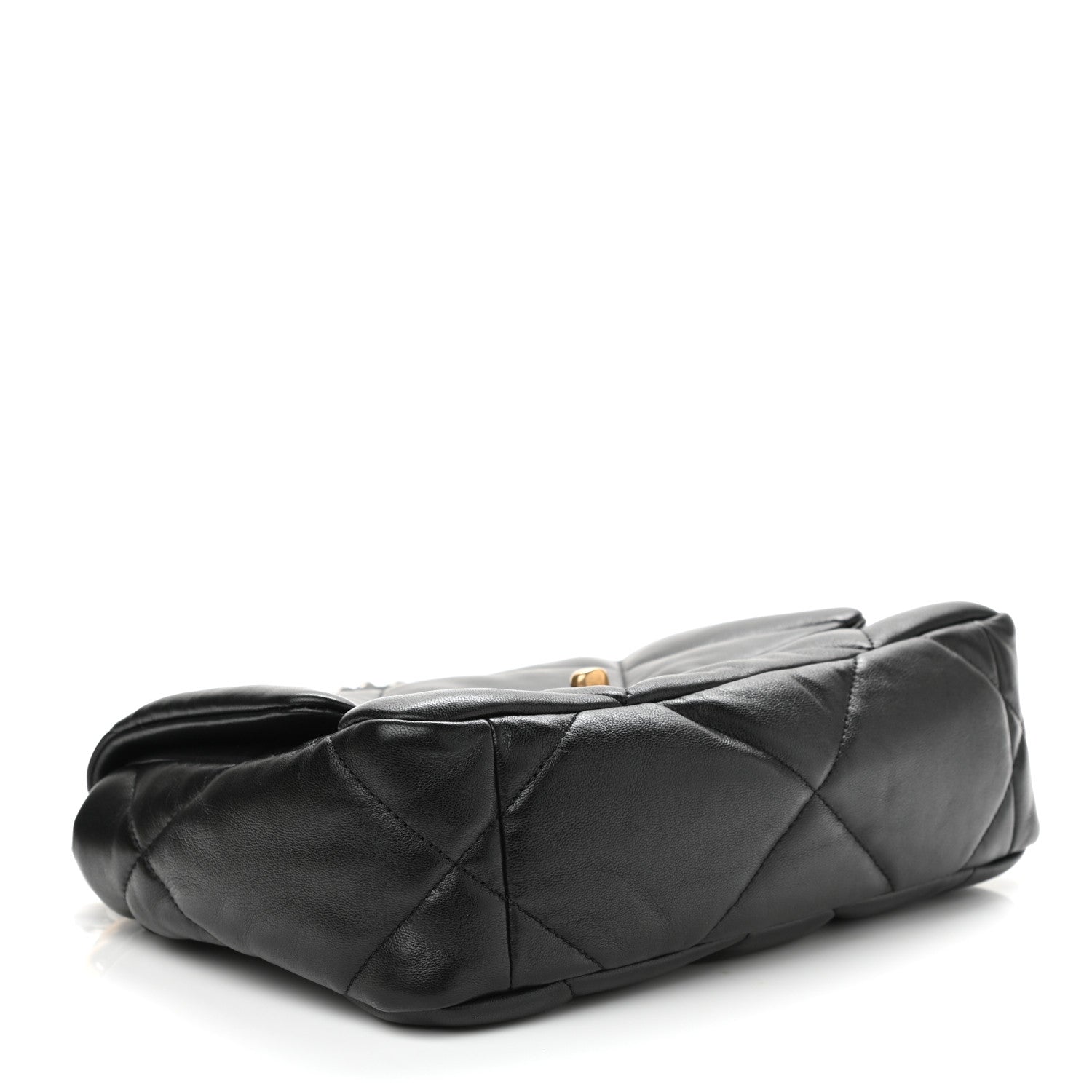 Chanel Lambskin Quilted Medium Chanel 19 Flap Black 4 of 11