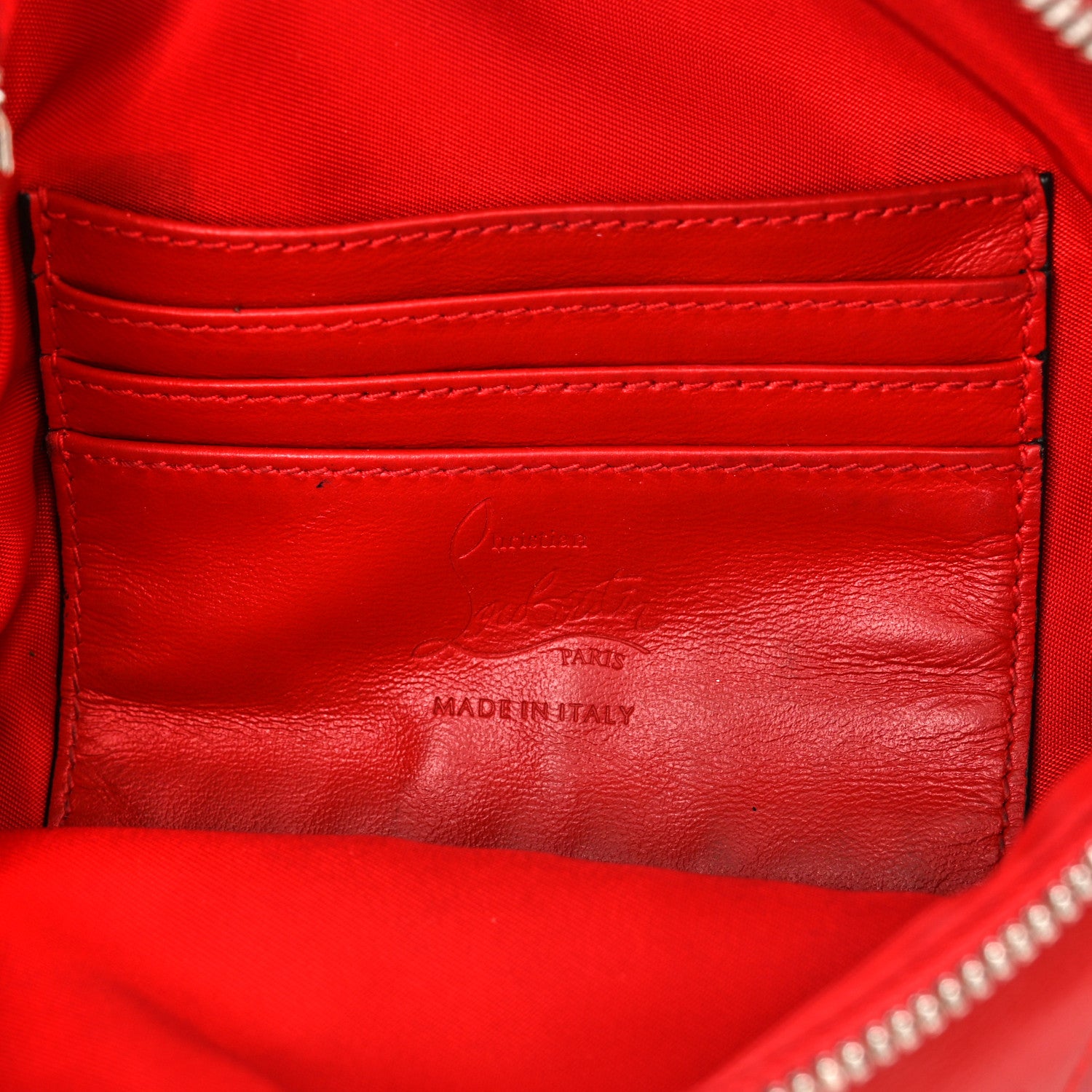Christian Louboutin Calfskin Marie Jane Belt Bag Red 7 of 10