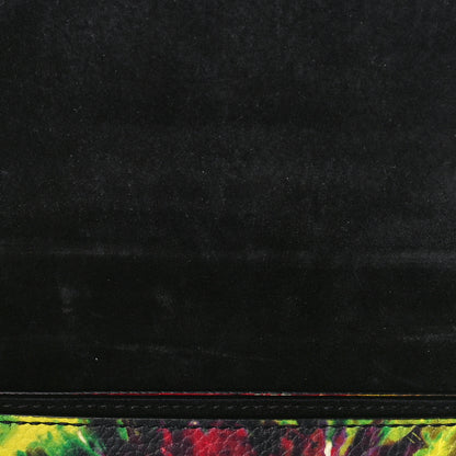 Valentino Garavani Pebbled Calfskin Tie Dye Rockstud Rolling Wristlet Clutch Multicolor 9 of 10