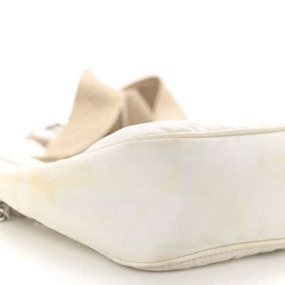 Prada Nylon Re-Edition 2005 Shoulder Bag White 11 of 16