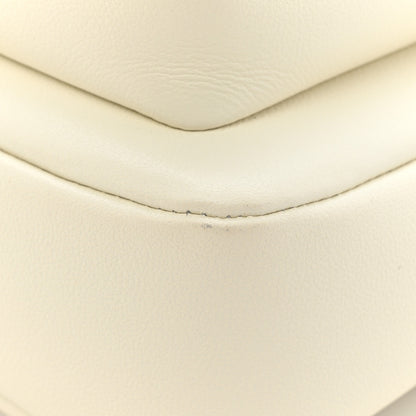 Chanel Calfskin Quilted Small Camera Case White 11 of 12