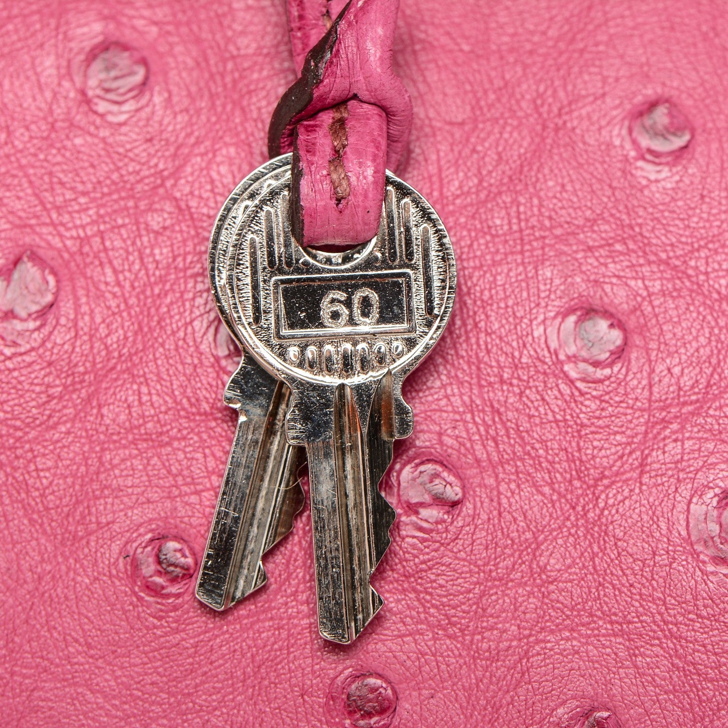 Hermes Ostrich HAC Birkin 32 Fuchsia 12 of 28