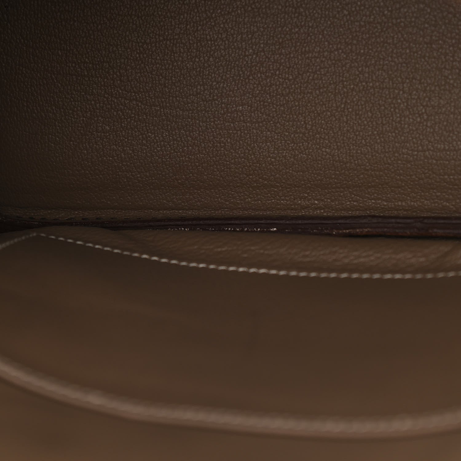 Hermes Taurillon Clemence Birkin 30 Etoupe 13 of 23