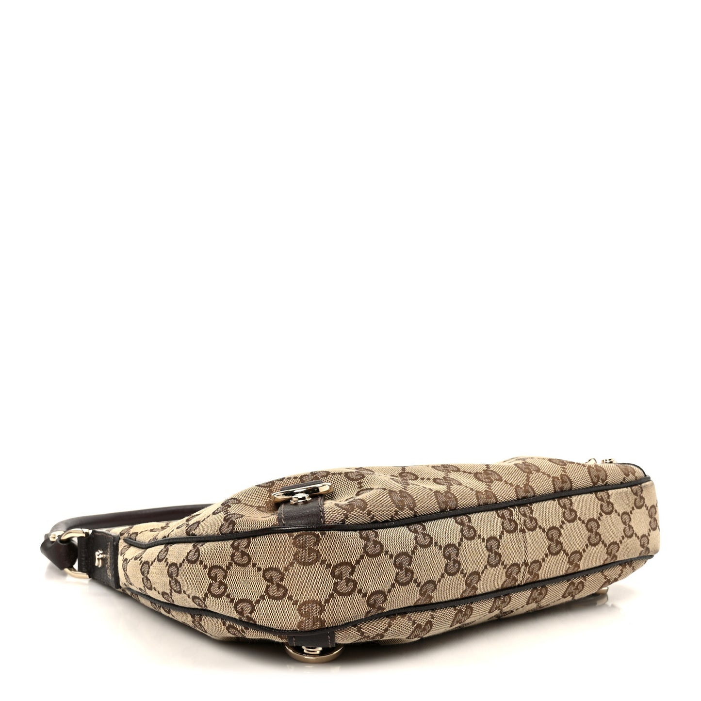 Monogram Medium Abbey D Ring Hobo Brown