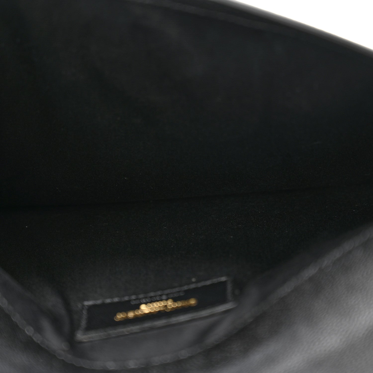 Saint Laurent Grain De Poudre Uptown Pouch Black 5 of 9