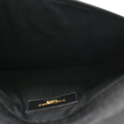 Saint Laurent Grain De Poudre Uptown Pouch Black 5 of 9