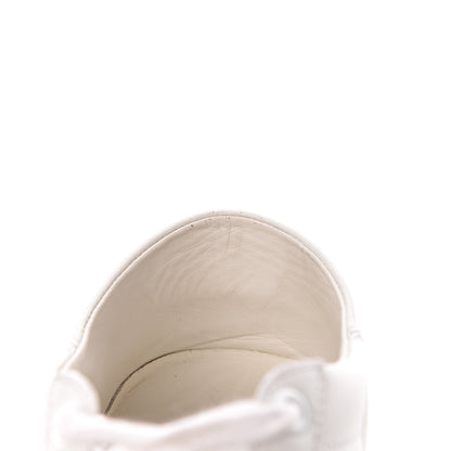Gucci Calfskin Web Bee Embroidered Womens Ace Sneakers 36 White Green 11 of 15