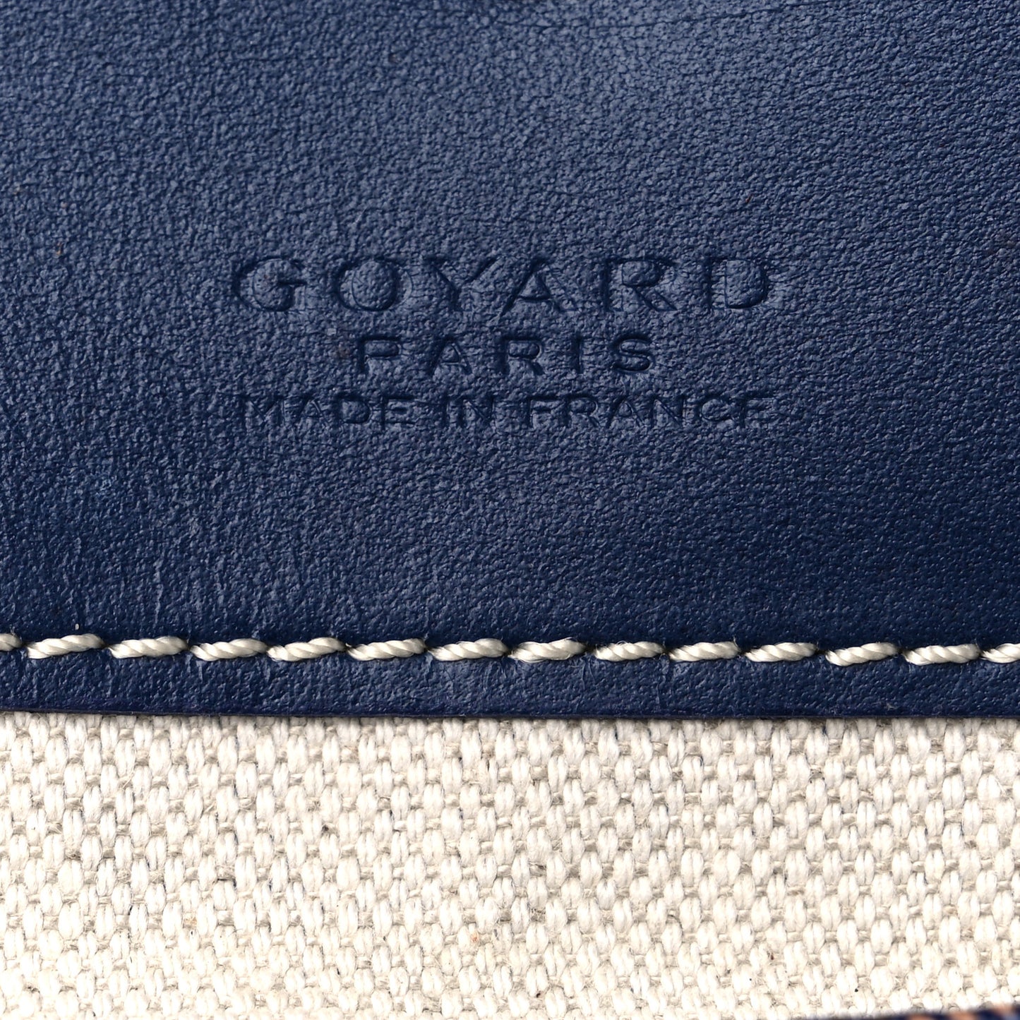 Goyardine Saint Louis PM Navy