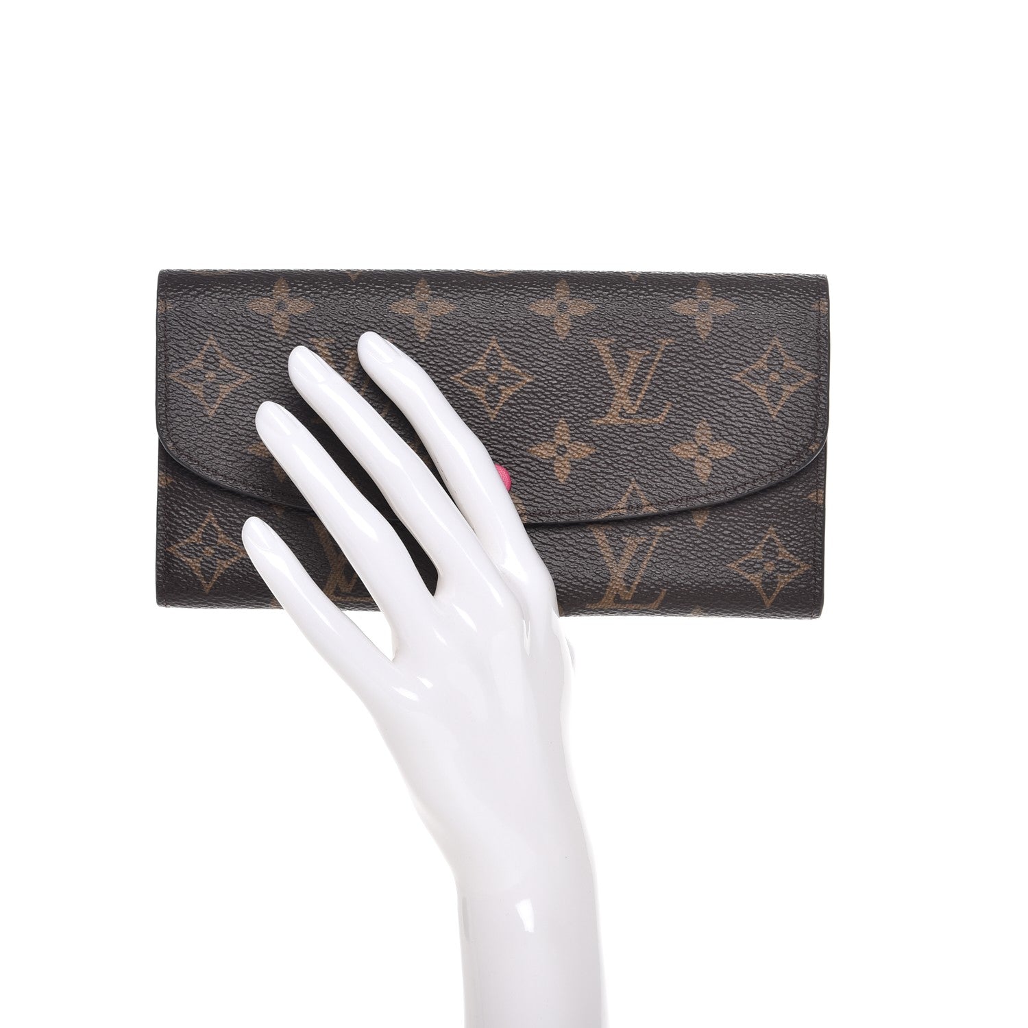 Louis Vuitton Monogram Emilie Wallet Hot Pink 2 of 7