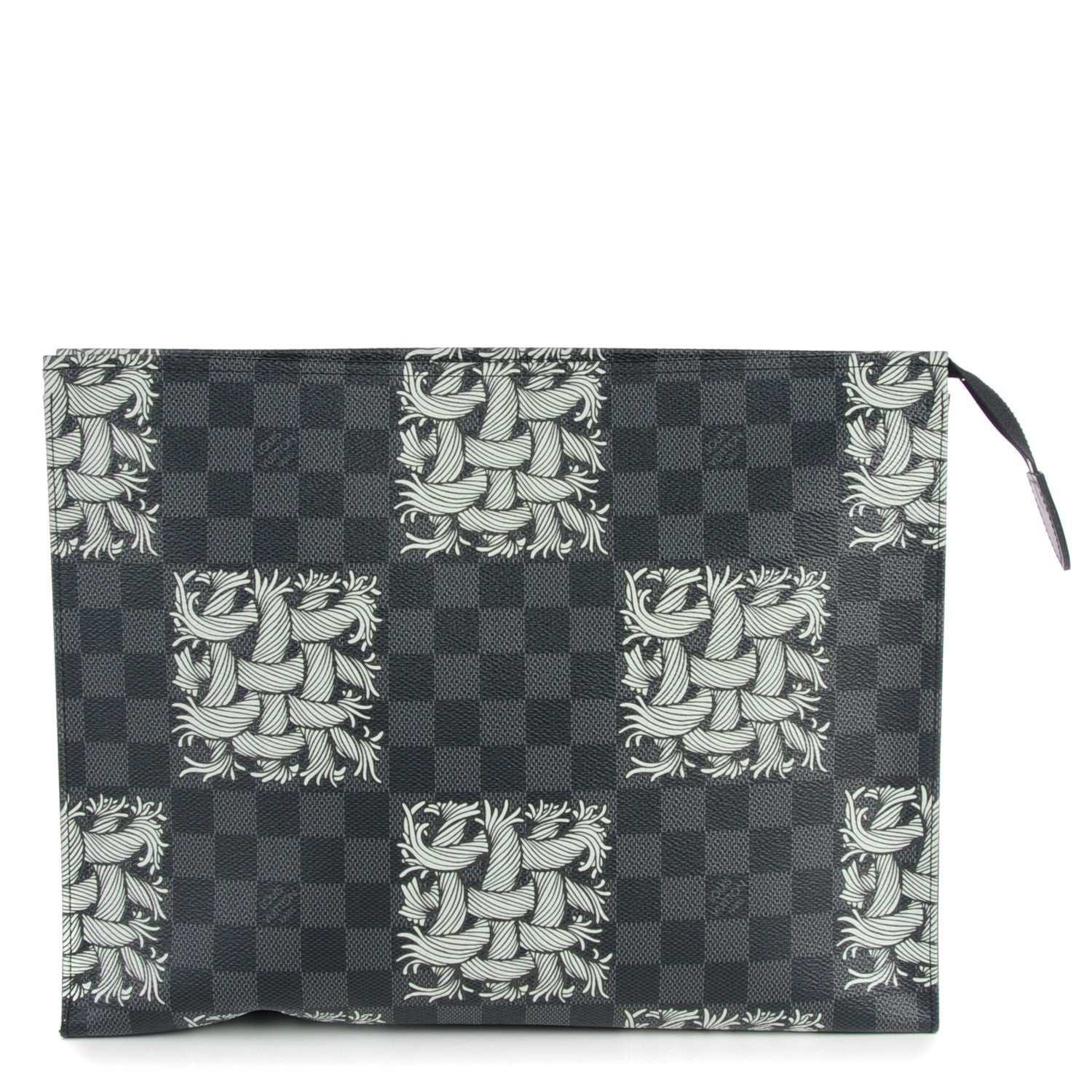 Louis Vuitton Damier Graphite Rope Pochette Voyage White 1 of 9