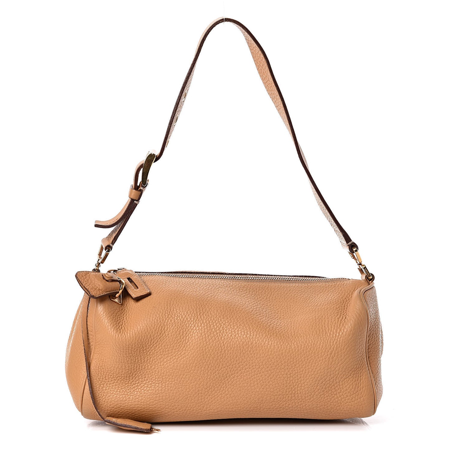 Vitello Daino Shoulder Bag Sabbia