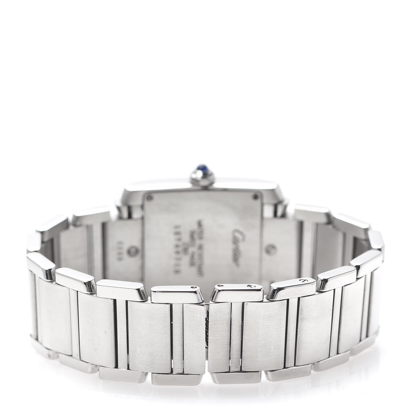 Stainless Steel 25mm Tank Francaise Quartz Watch