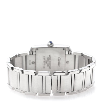 Cartier Stainless Steel 25mm Tank Francaise Quartz Watch 4 of 7