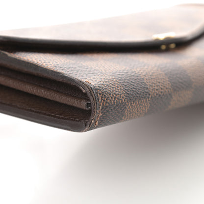 Louis Vuitton Damier Ebene Sarah Wallet NM 10 of 12