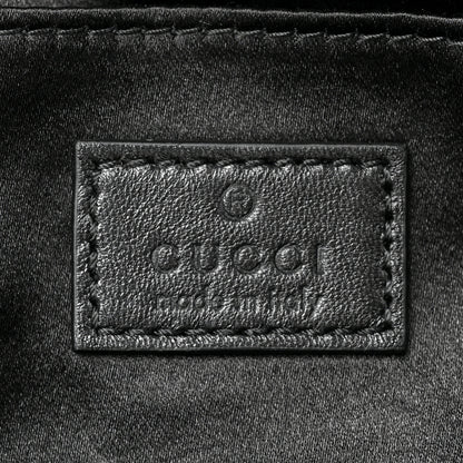 Gucci Nappa Vertical Matelasse Medium Maxi Horsebit Chain Shoulder Bag Black 6 of 11