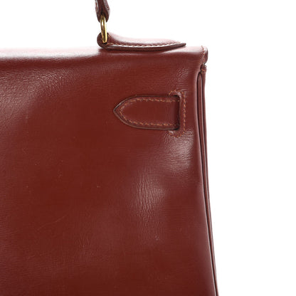 Hermes Box Kelly Retourne 28 Rouge H 27 of 37