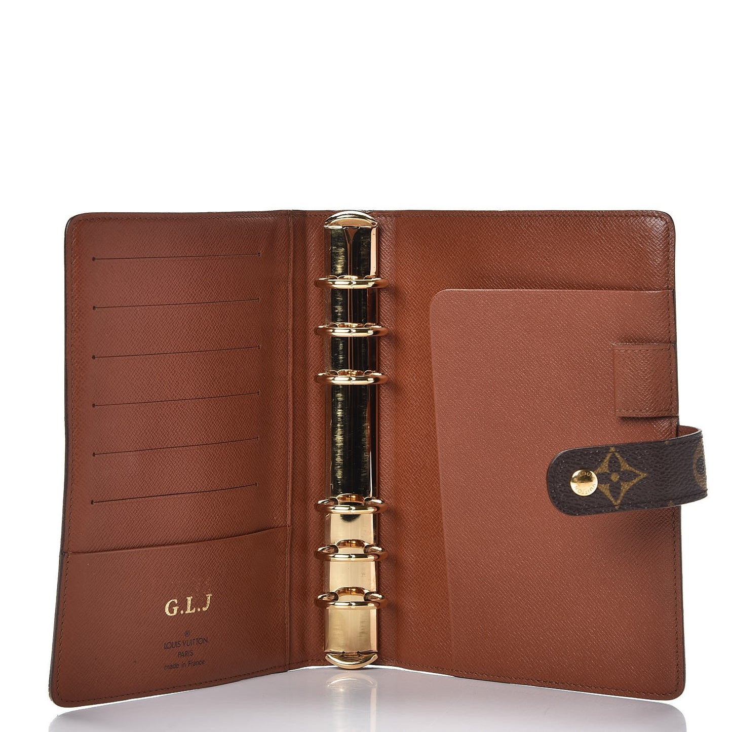 Monogram Medium Ring Agenda Cover