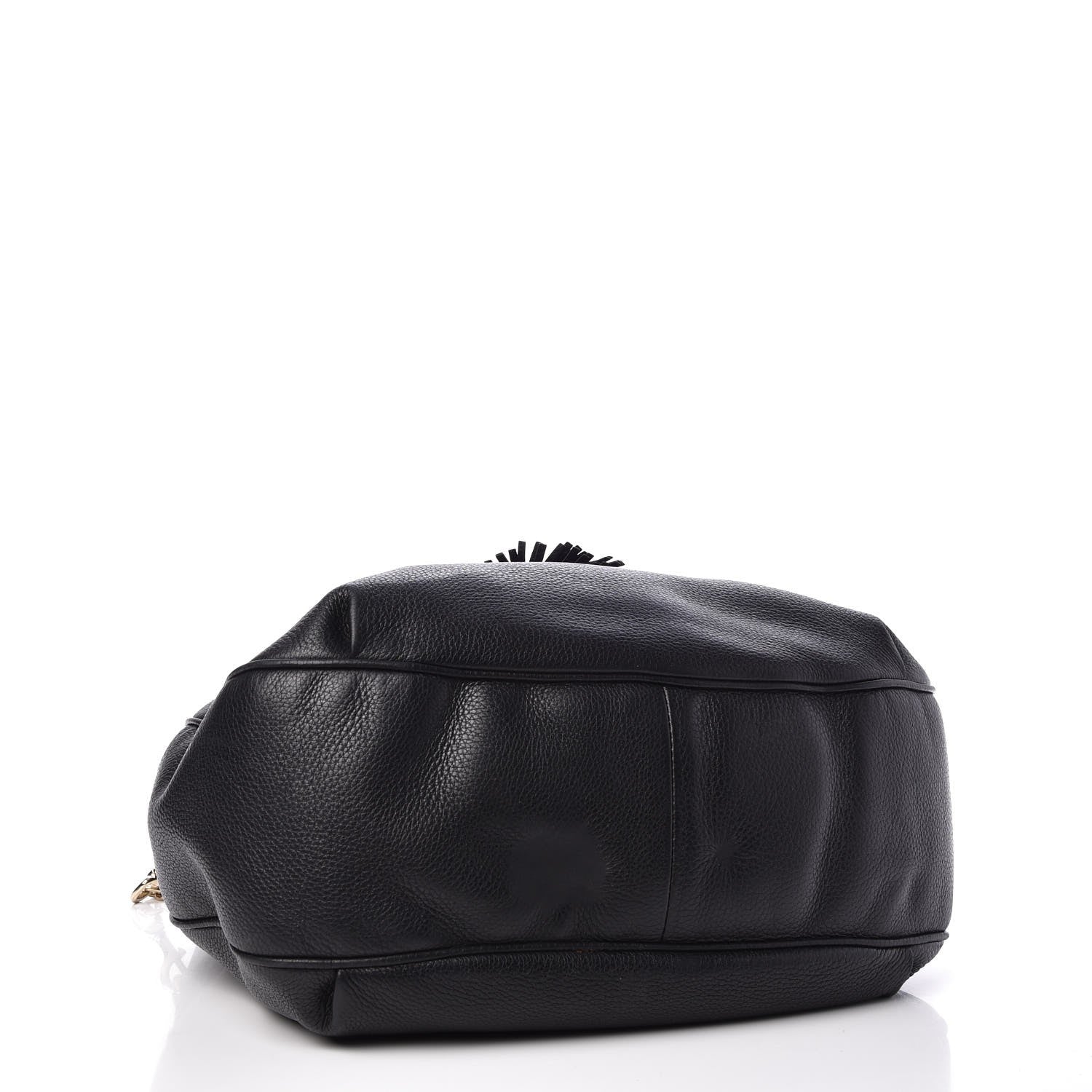 Gucci Pebbled Calfskin Medium Emily Hobo Black 5 of 15