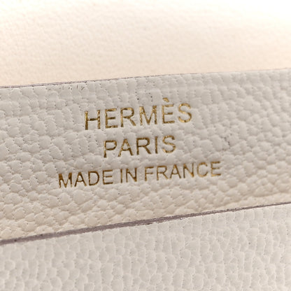 Hermes Chevre Mysore Mini Bearn Wallet Nata 6 of 8