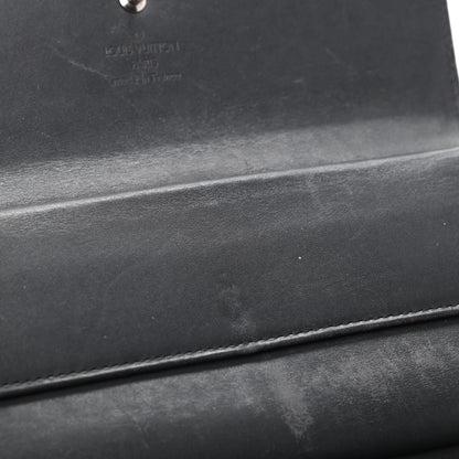 Louis Vuitton Mat Monogram Porte Tresor International Black 7 of 9