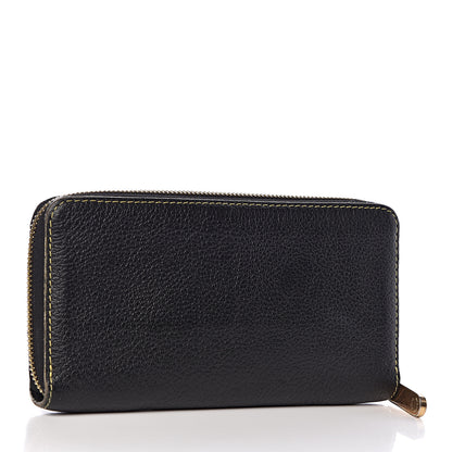Louis Vuitton Suhali Zippy Wallet Black 3 of 10
