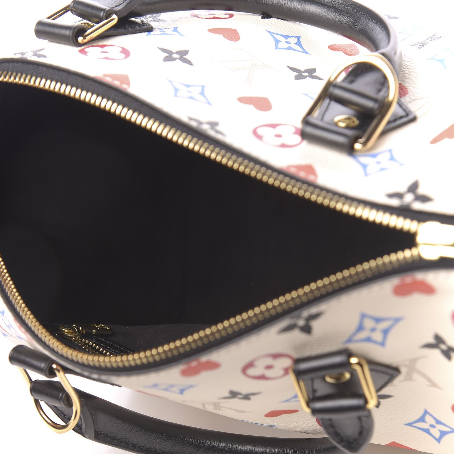 Louis Vuitton Game On Speedy Bandouliere 25 White 5 of 9