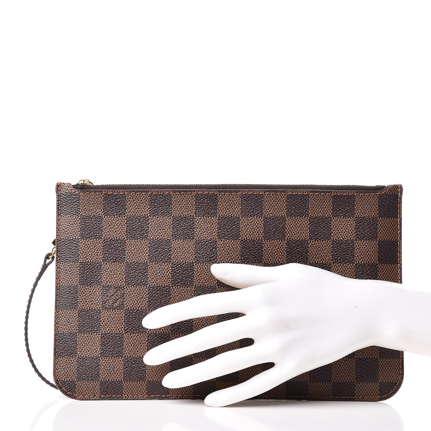 Louis Vuitton Damier Ebene Neverfull MM GM Pochette 2 of 11