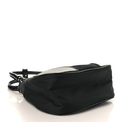 Prada Re-Nylon Spazzolato Re-Edition 2002 Moon Bag Black 3 of 7