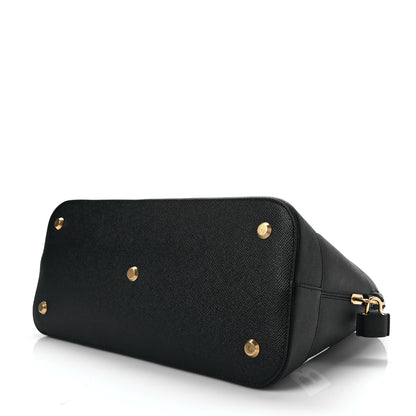 Balenciaga Signature Grained Calfskin Logo M Ville Top Handle Bag Black 8 of 8