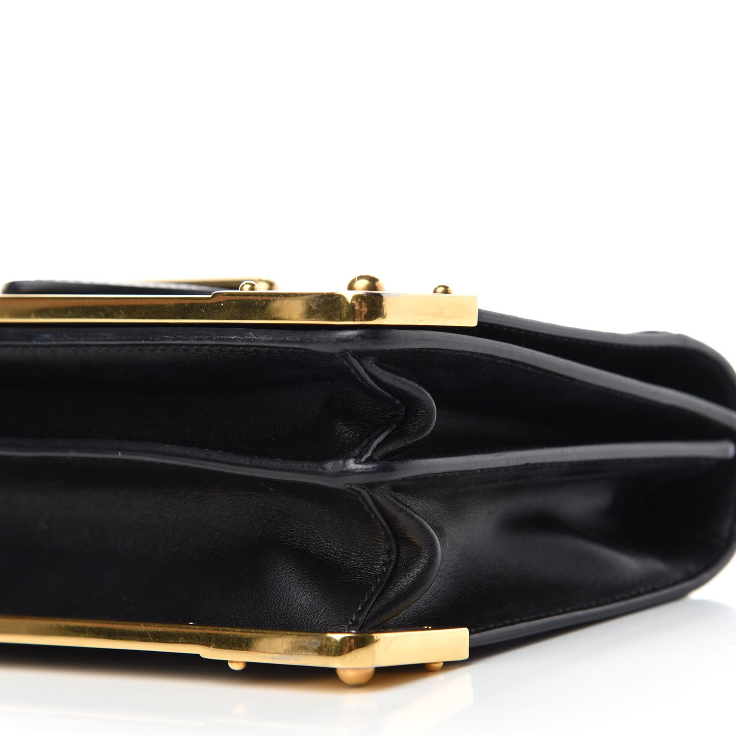 Prada City Calfskin Saffiano Cahier Bag Black 7 of 10
