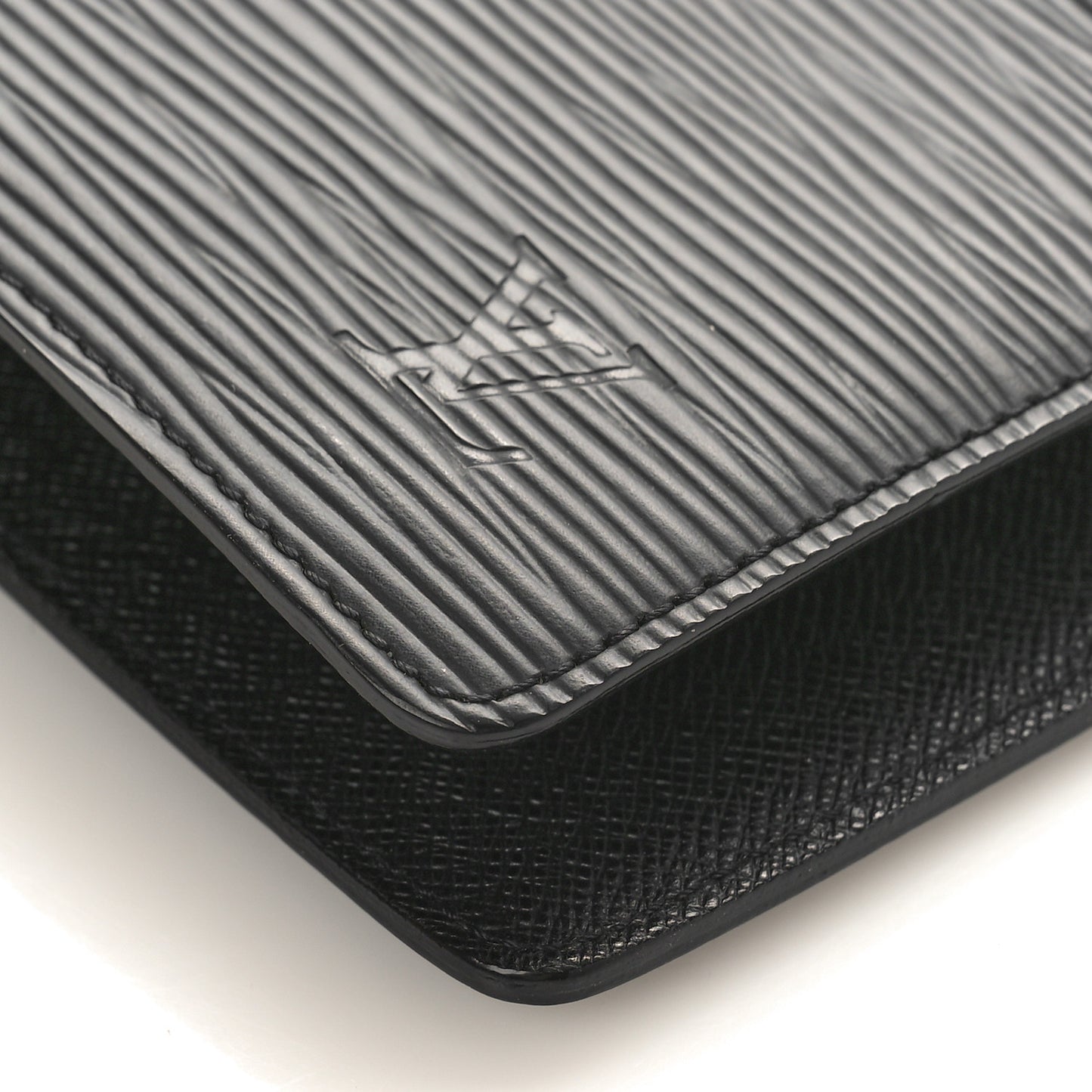 Epi Medium Ring Agenda Cover Black