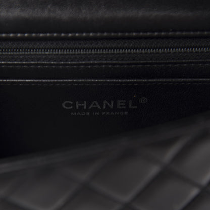 Chanel Lambskin Quilted Mini Rectangular Flap Black 8 of 11
