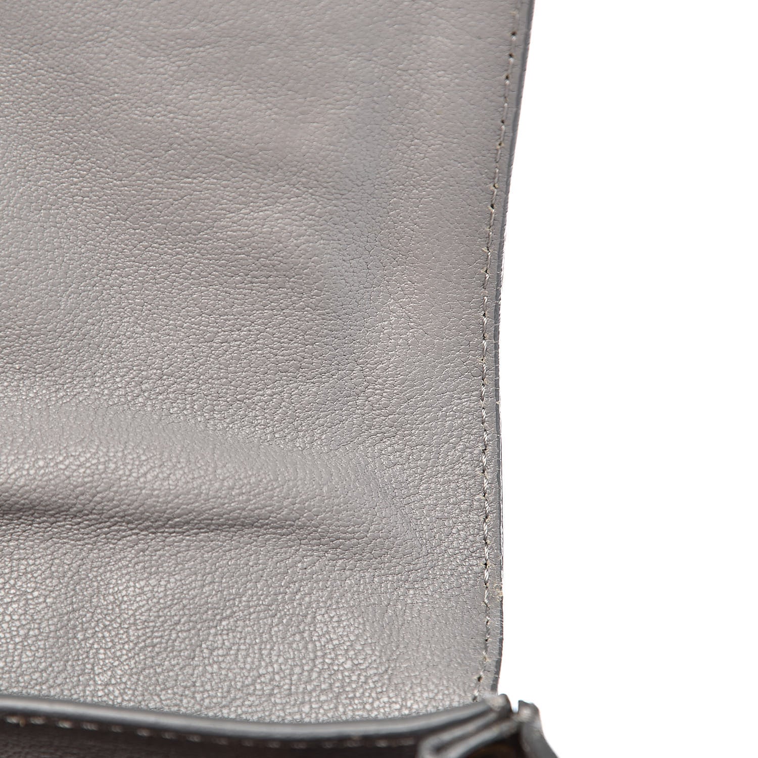 Proenza Schouler Lambskin PS1 Mini Pouch Messenger Concrete Grey 9 of 16