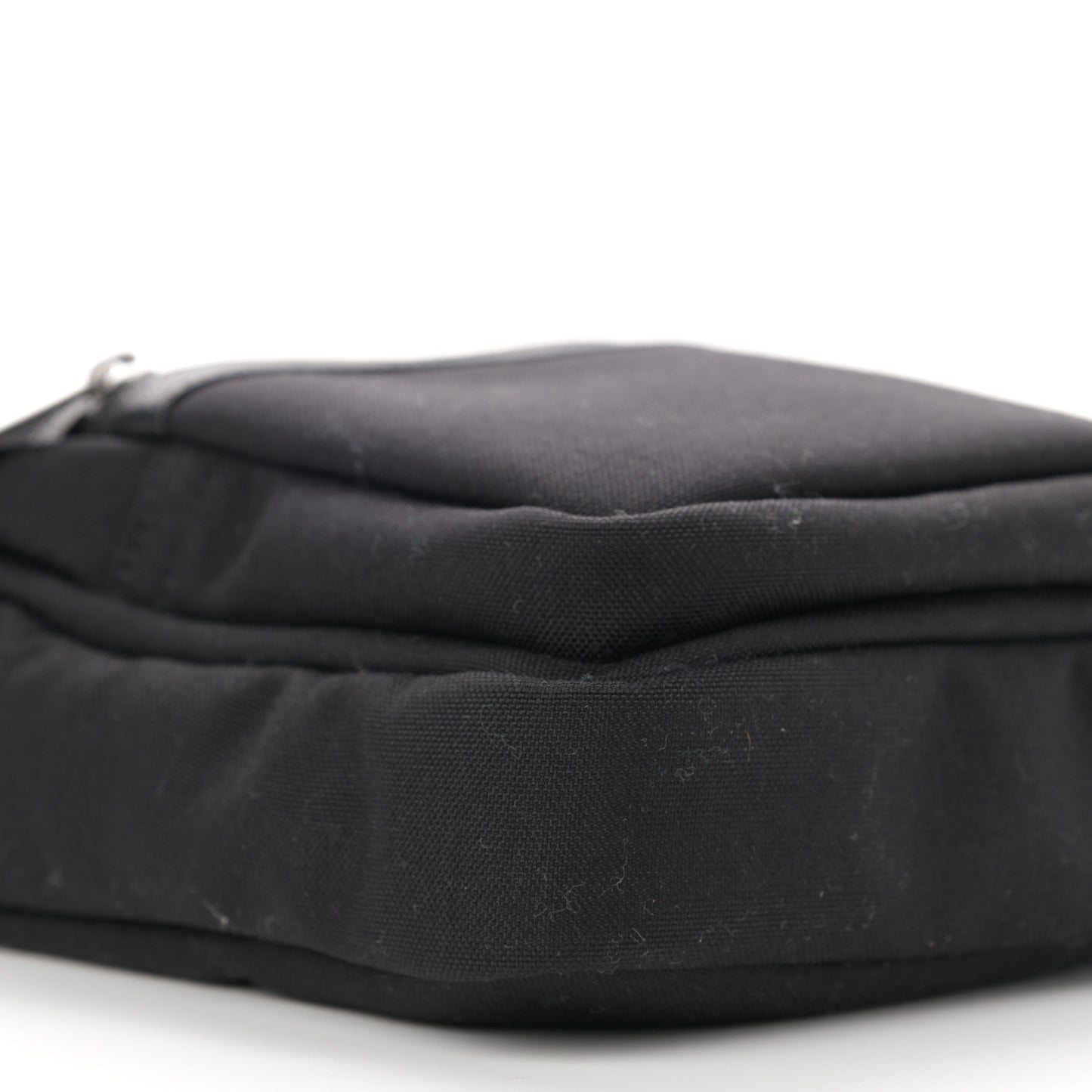Canvas Sid Messenger Bag Black