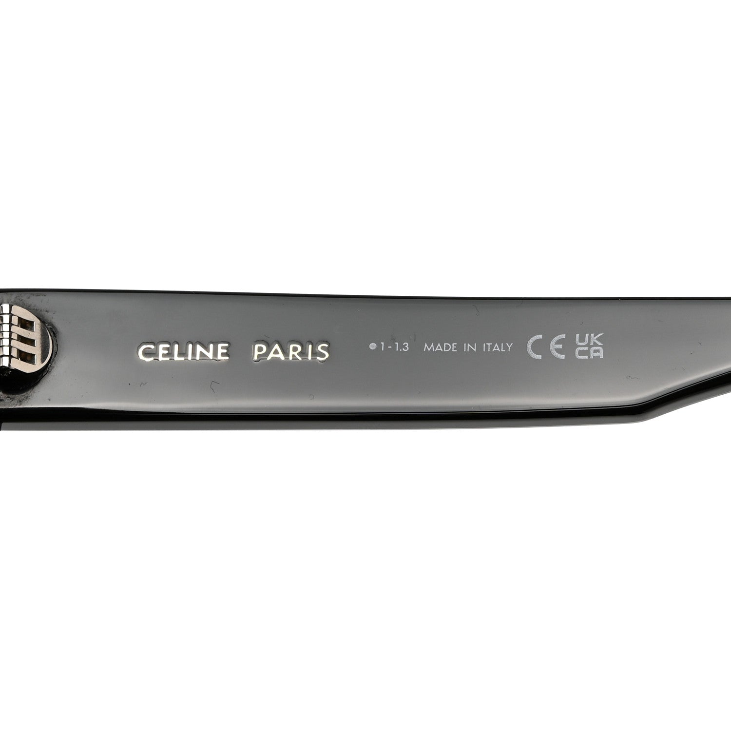 Celine Acetate Triomphe 01 Sunglasses CL 40238U Black 7 of 7