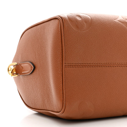Louis Vuitton Empreinte Monogram Giant Speedy Bandouliere 25 Cognac 9 of 10