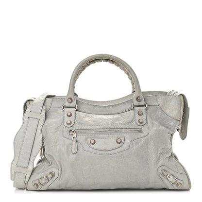 Balenciaga Agneau Giant 12 Silver Hardware City Gris Ciment 1 of 8