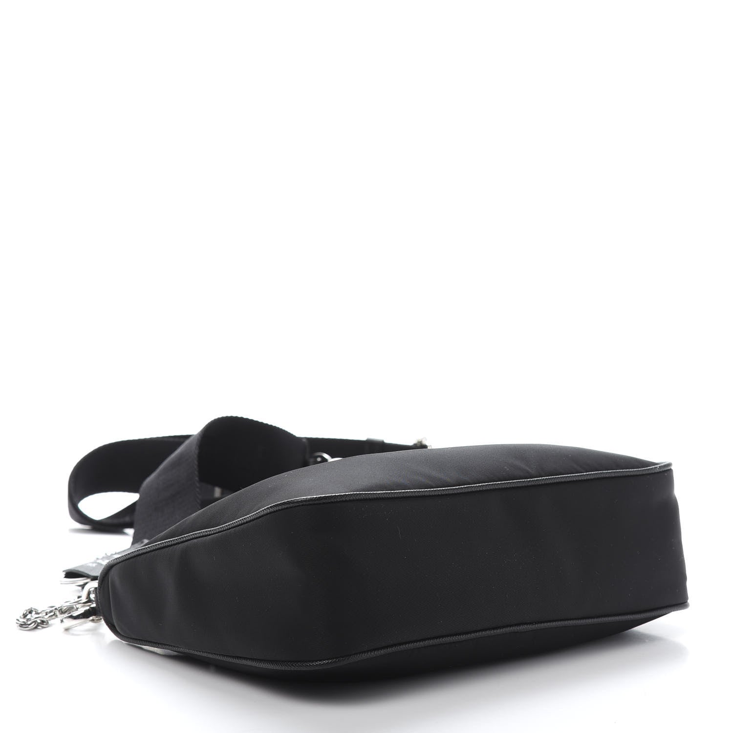 Prada Nylon Re-Edition 2005 Shoulder Bag Black 4 of 12