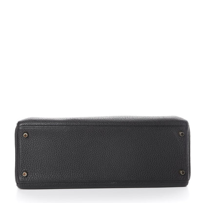 Hermes Togo Kelly Retourne 35 Black 5 of 34