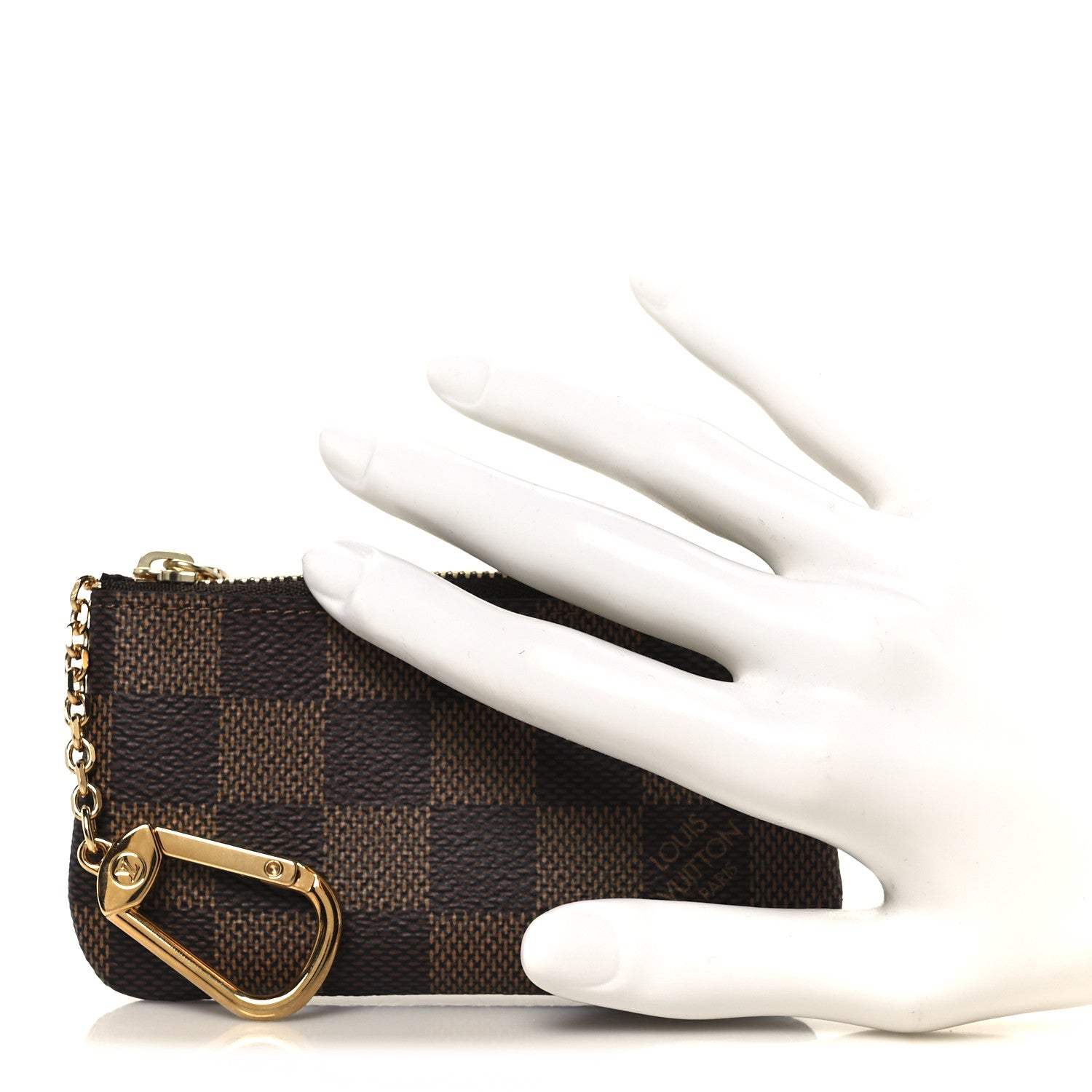 Louis Vuitton Damier Ebene Key Pouch 2 of 9