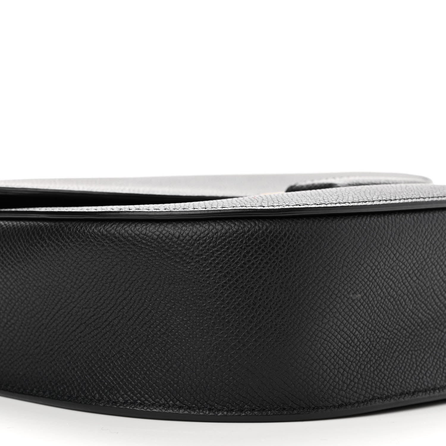 Celine Grained Calfskin Medium Trotteur Black 8 of 11